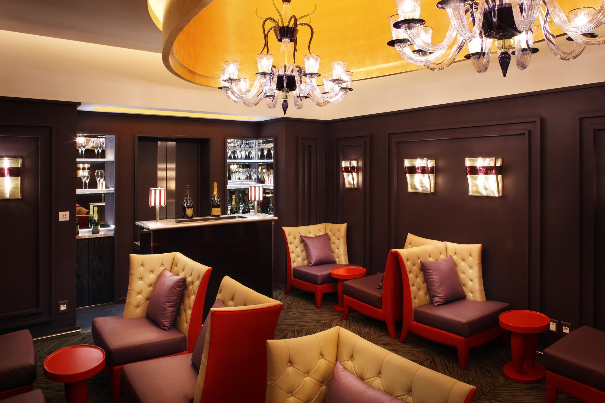 فندق لوتي، سيول إكزكيوتف تاور المظهر الخارجي الصورة The bar at the 1001 nights lounge