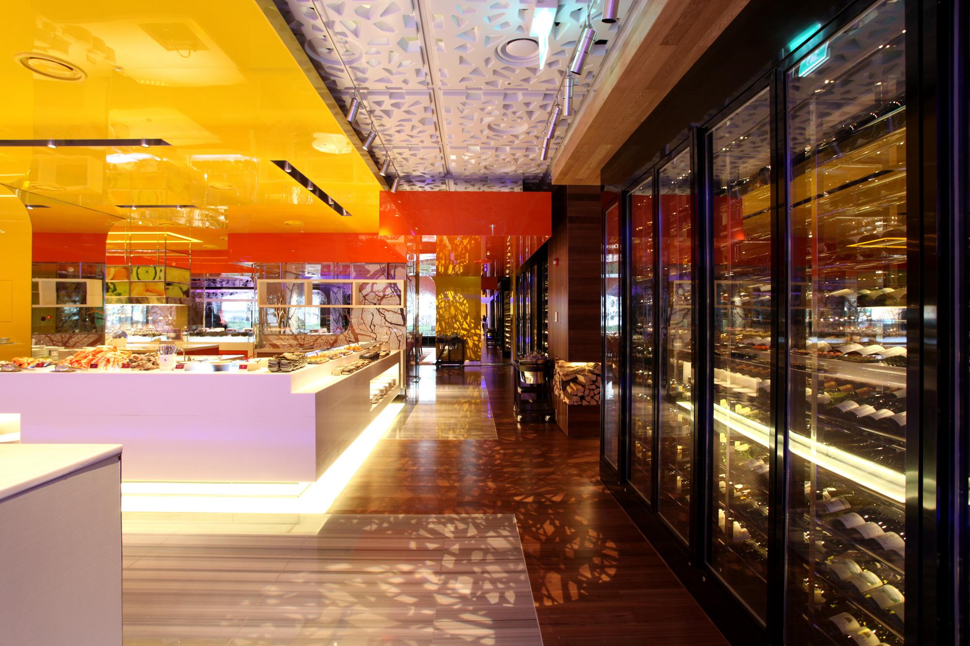 فندق لوتي، سيول إكزكيوتف تاور المظهر الخارجي الصورة The interior of the restaurant