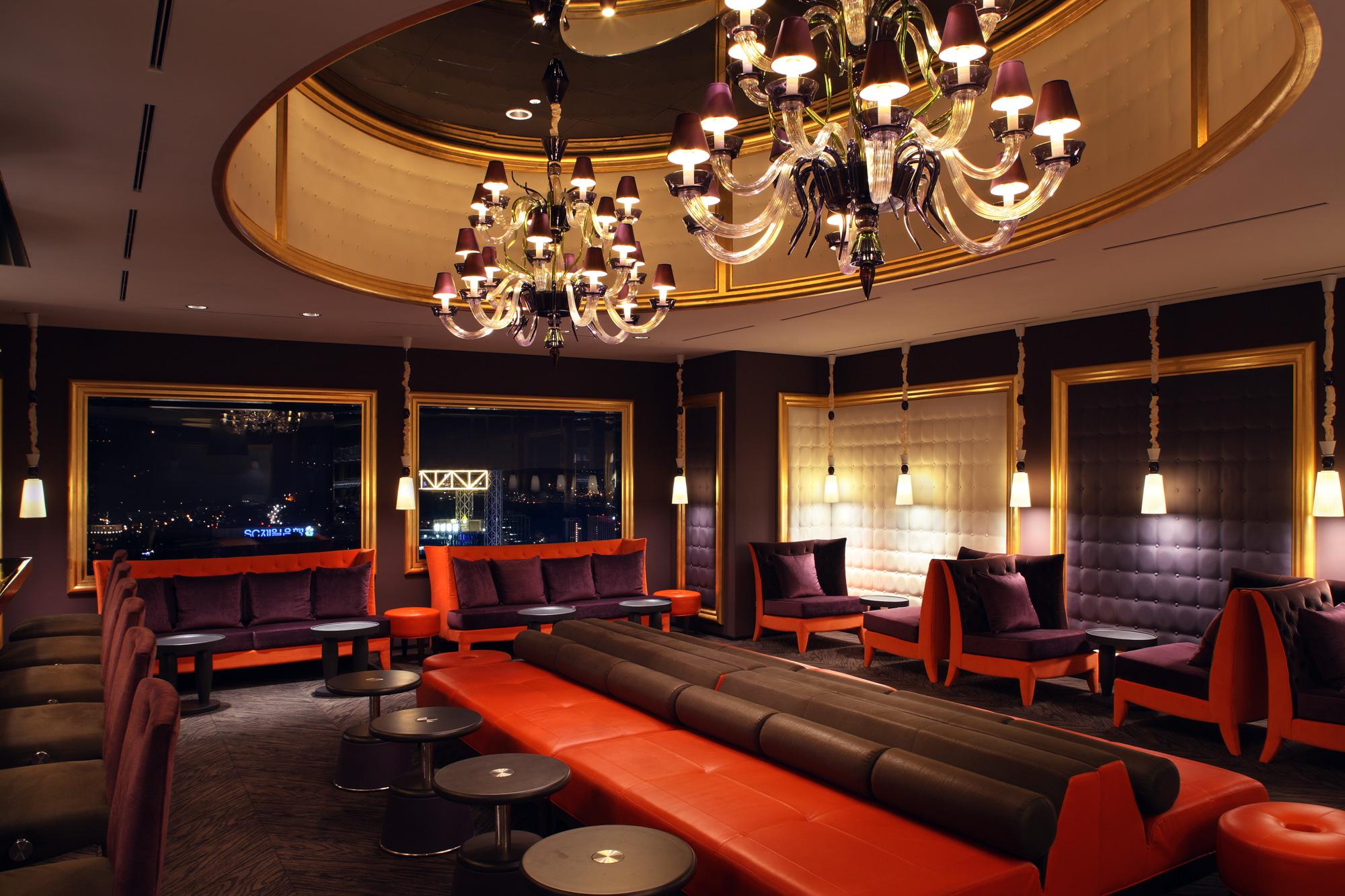 فندق لوتي، سيول إكزكيوتف تاور المظهر الخارجي الصورة The interior of the lounge