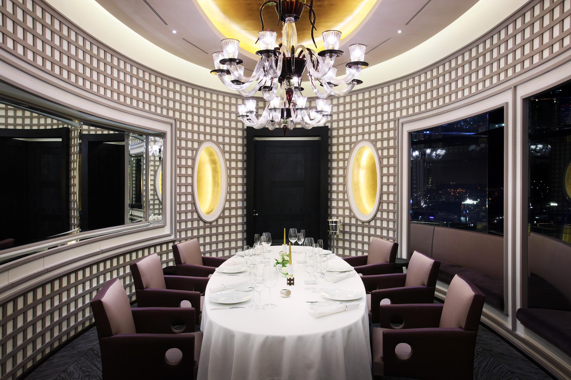 فندق لوتي، سيول إكزكيوتف تاور المظهر الخارجي الصورة Private dining room at the restaurant
