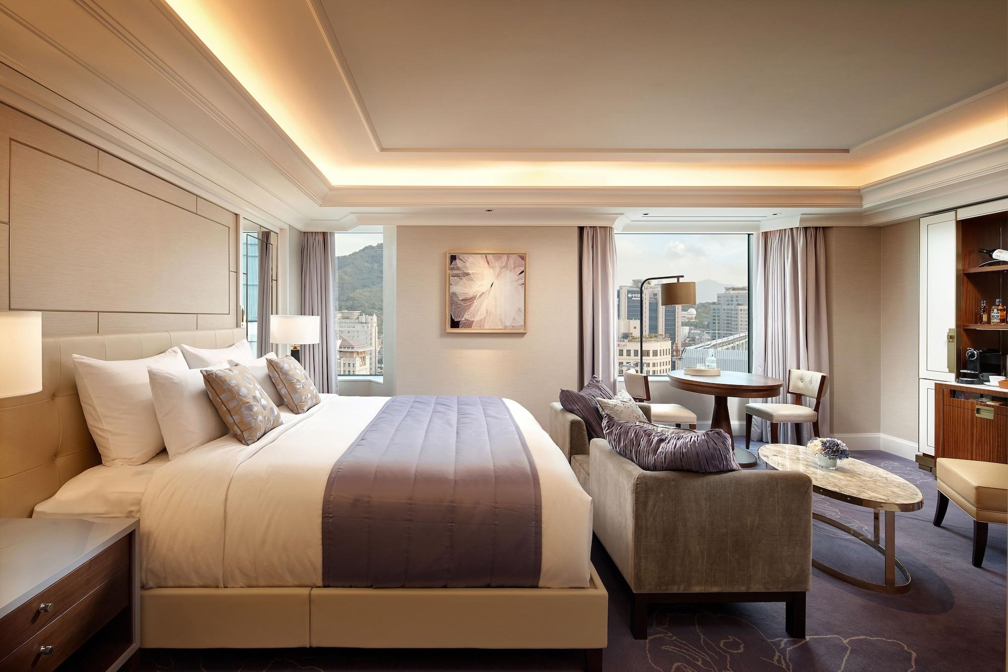 فندق لوتي، سيول إكزكيوتف تاور المظهر الخارجي الصورة A suite at the hotel