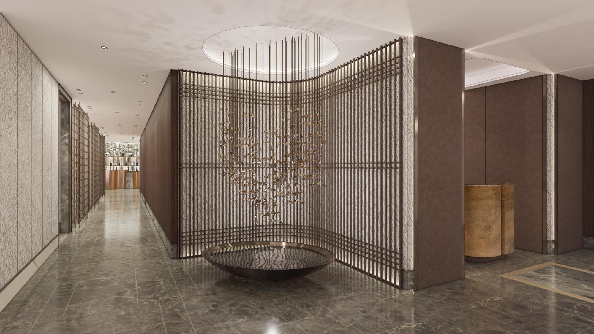 فندق لوتي، سيول إكزكيوتف تاور المظهر الخارجي الصورة The entrance of the hotel