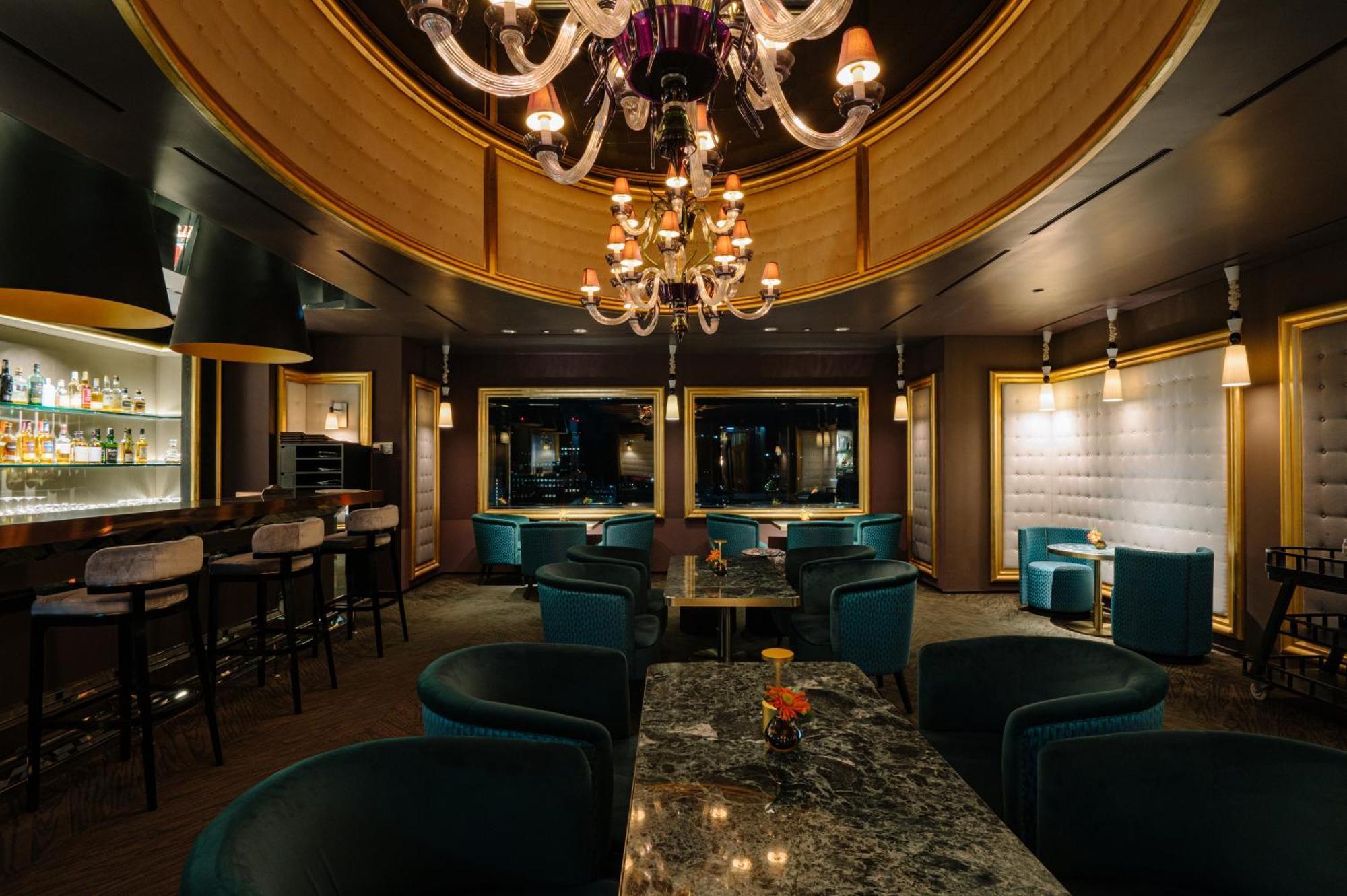 فندق لوتي، سيول إكزكيوتف تاور المظهر الخارجي الصورة The interior of the lounge